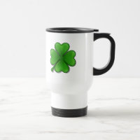 St Patrick Tag, vierblättriges Kleeblatt