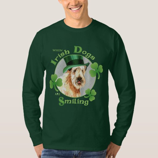St Patrick Tag Wheaten Terrier T-Shirt (Vorderseite)