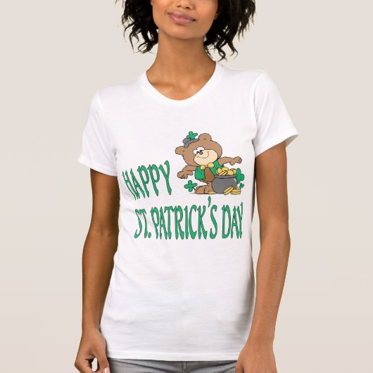 St Patrick Tagesbärn-Trägershirt T-Shirt (Vorderseite)