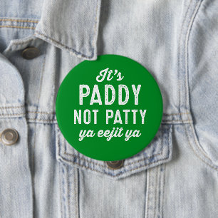 St Patrick TagesButton Button