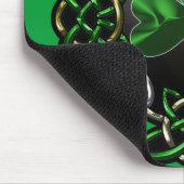 St Patrick Tagesceltic-Knoten Mousepad (Ecke)