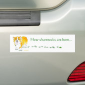 St Patrick Tagescorgi-Autoaufkleber Autoaufkleber (Auf Auto)