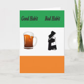 St Patrick Tagesermutigung Karte (Vorderseite)