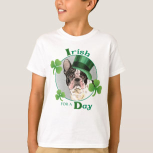 St Patrick Tagesfranzösische Bulldogge T-Shirt