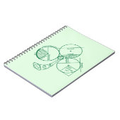 St Patrick Tagesgeometrie Notizblock (Linke Seite)