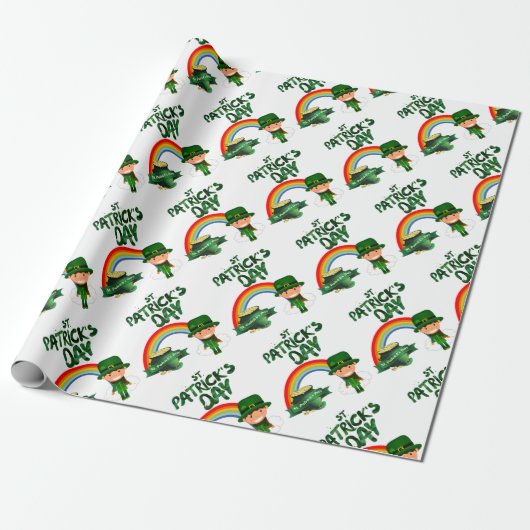 St Patrick Tagesgeschenke Geschenkpapier (Ungerollt)