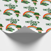 St Patrick Tagesgeschenke Geschenkpapier (Ecke)