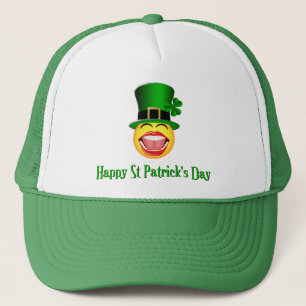 St Patrick Tagesgesichts-trinkender Team-Hut Truckerkappe