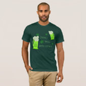 St Patrick Tagesgetränke quellen Shirt hervor (Vorne ganz)