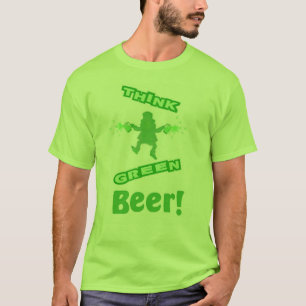 St Patrick Tagesgrün-Bier-T - Shirt
