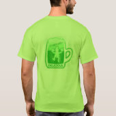 St Patrick Tagesgrün-Bier-T - Shirt (Rückseite)