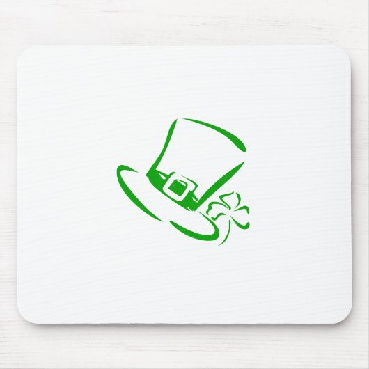 St. Patrick-Tageshut Mousepad (Vorne)