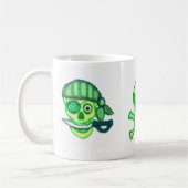 St Patrick Tagesiren-Piraten Kaffeetasse (Links)