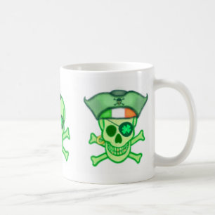 St Patrick Tagesiren-Piraten Kaffeetasse