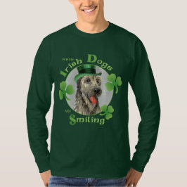 St Patrick Tagesirischer Wolfhound T-Shirt