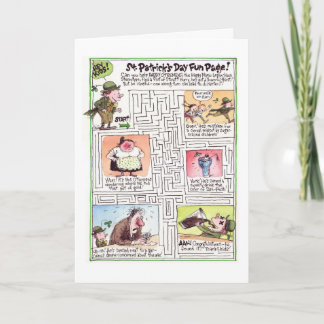 St Patrick Tageskarte Karte