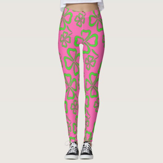 St Patrick Tagesklee-Leggings Leggings (Vorderseite)