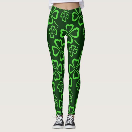 St Patrick Tagesklee-Leggings Leggings (Vorderseite)