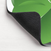 St Patrick TagesKleeblatt-Klee Mousepad (Ecke)