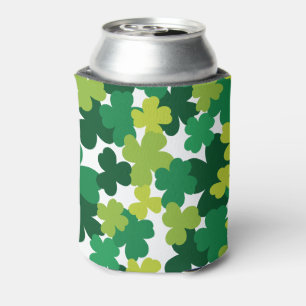 St Patrick TagesKleeblatt-Muster Dosenkühler