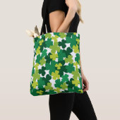 St Patrick TagesKleeblatt-Muster Tasche (Von Nahem)