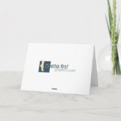 St Patrick TagesKleeblatt-Wirbels-Gruß-Karte Karte (Rückseite)