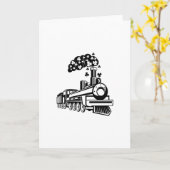 St Patrick TagesKleeblätter bilden niedliches für Karte (Gelbe Blume)