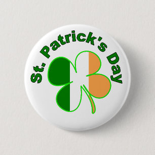 St Patrick Tagesknopf Button