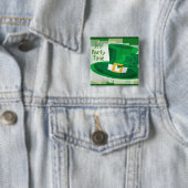 St Patrick Tagesknopf Button (Beispiel)