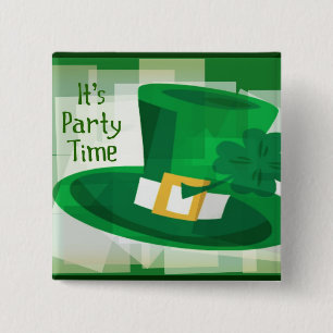 St Patrick Tagesknopf Button