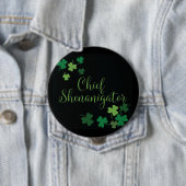 St Patrick Tagesknopf - HauptShenanigator Button (Beispiel)
