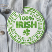 St Patrick Tagesknopf/-klee Button (Beispiel)