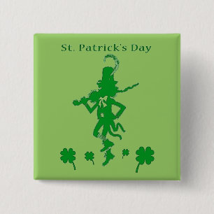 St Patrick Tageskobold-Knopf Button