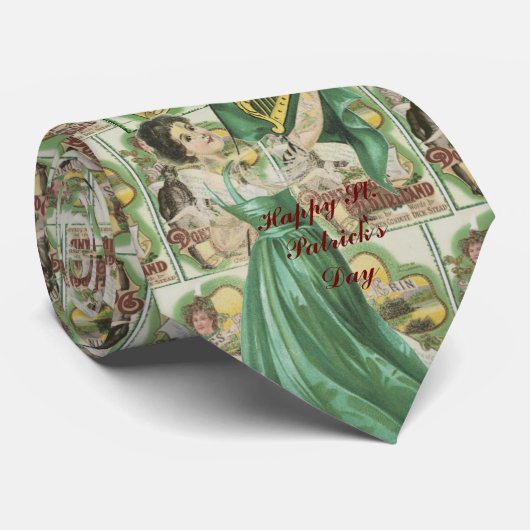 St Patrick TagesKrawatte Krawatte (Gerollt)