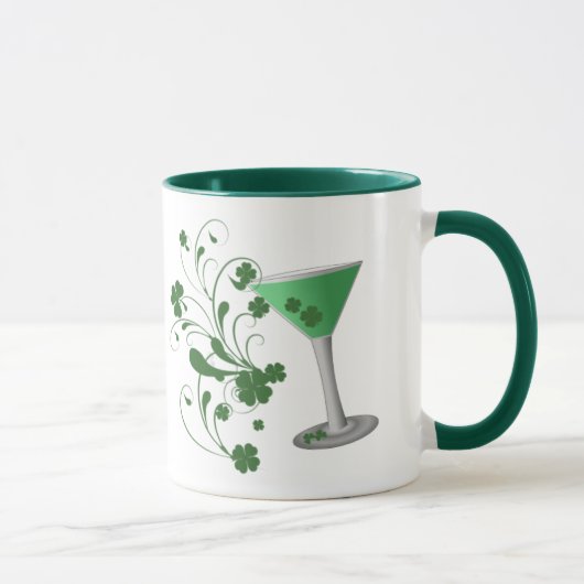 St Patrick Tagesmartini-Tasse Tasse (Rechts)