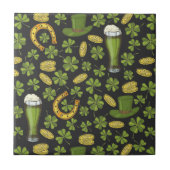 St Patrick Tagesmuster Fliese (Vorderseite)