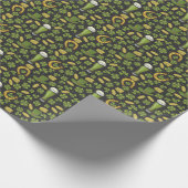 St Patrick Tagesmuster Geschenkpapier (Ecke)