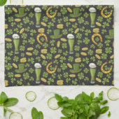 St Patrick Tagesmuster Geschirrtuch (Gefaltet)