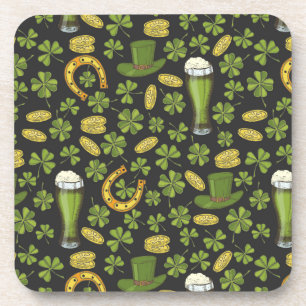 St Patrick Tagesmuster Getränkeuntersetzer