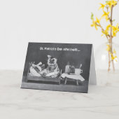 St Patrick Tagesnachwirkungen Karte (Gelbe Blume)