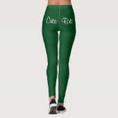 St Patrick Tagesniedlicher Hintern 4Polly Leggings (Rückseite)