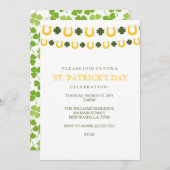 St Patrick TagesParty Einladungen (Vorne/Hinten)
