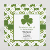 St Patrick TagesParty Einladungen (Vorne/Hinten)