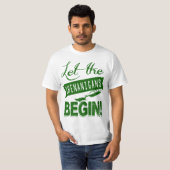 St Patrick TagesPartyShenanigans T-Shirt (Vorne ganz)