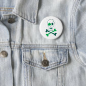 St Patrick Tagespirat Button (Beispiel)