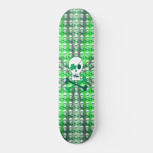 St Patrick Tagespirat Skateboard (Vorderseite)