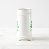 St Patrick Tagespiraten-Schädel Bierglas (Mittel)