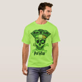 St Patrick Tagespiraten-Schädel-T - Shirt (Vorne ganz)