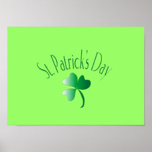 St Patrick Tagesplakat Poster