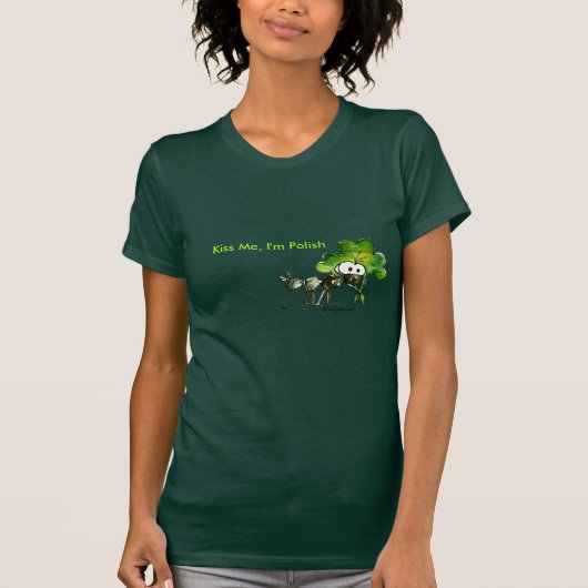 St Patrick Tagespolnisch-T - Shirt (Vorderseite)